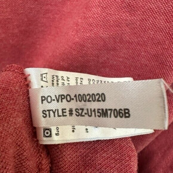 Sheetz 4XL Employee Long Sleeve Polo Shirt Red Gas Station Loomstate Team Member - Picture 7 of 7